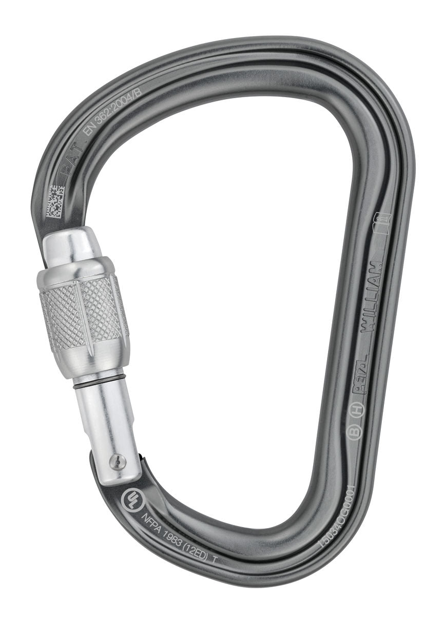 Karabinek Petzl William Screw-Lock