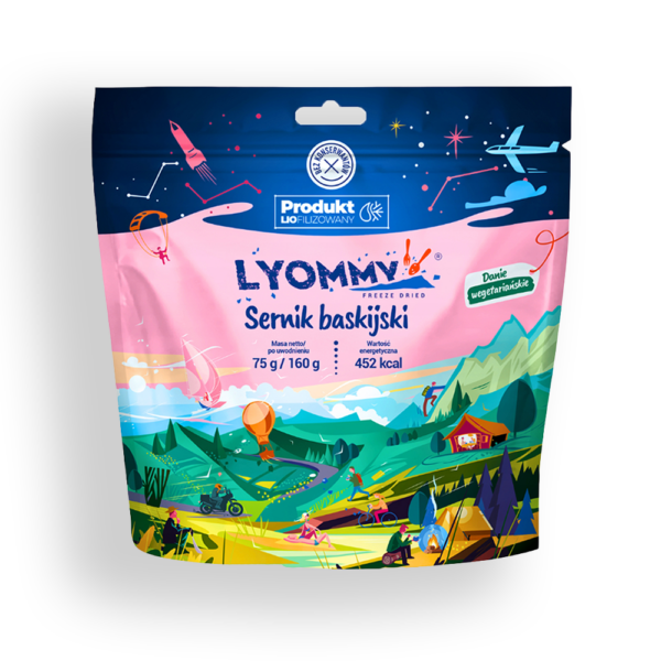 Liofilizat Lyommy Sernik baskijski