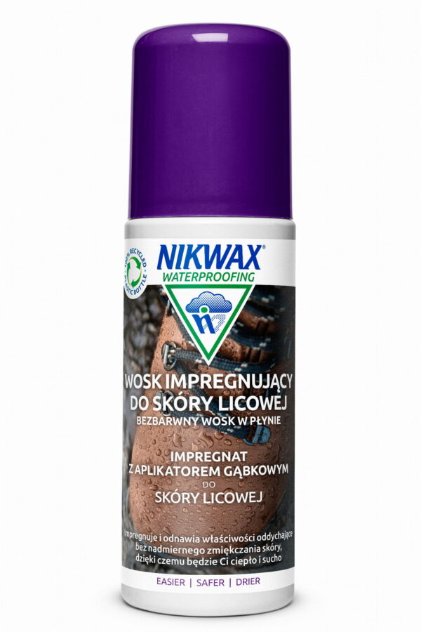 Wosk impregnujący do skóry licowej w płynie - neutralny