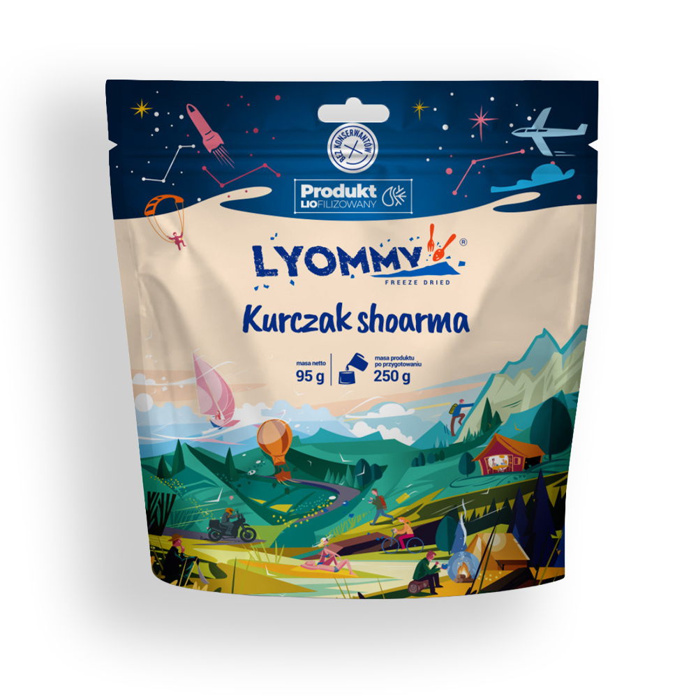 Liofilizat Lyommy Kurczak shoarma