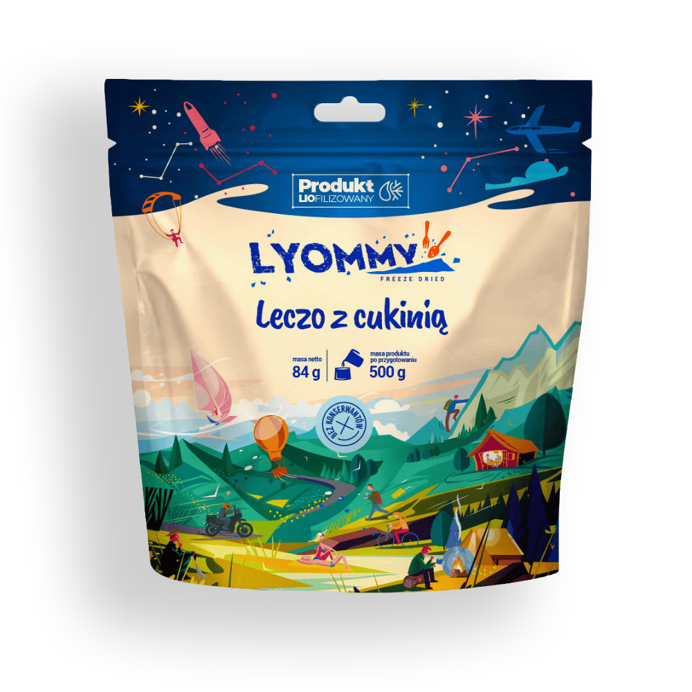 Liofilizat Lyommy Leczo z cukinią