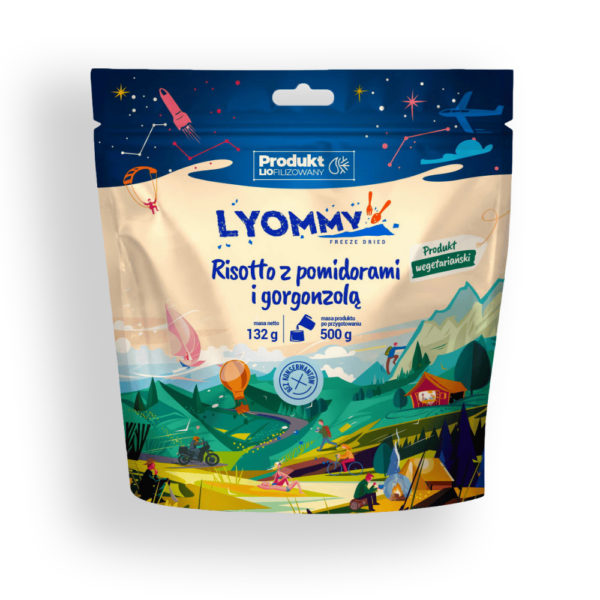 Liofilizat Lyommy Risotto z pomidorami i gorgonzolą