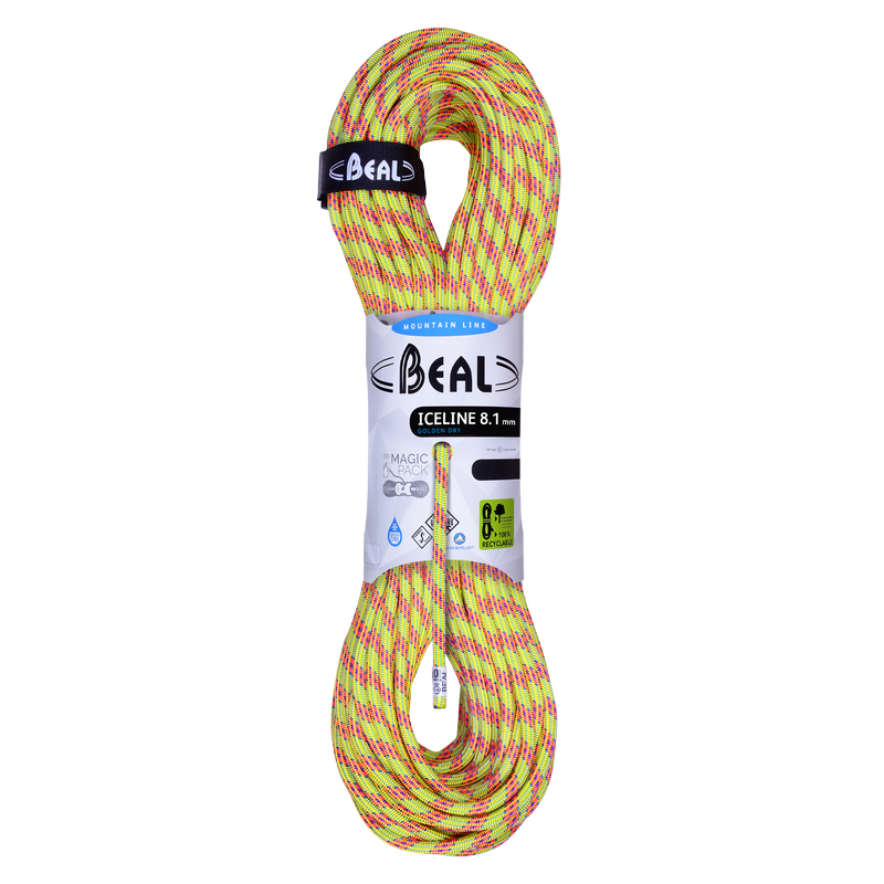 Lina dynamiczna Beal Ice Line Unicore 8,1 mm Golden Dry