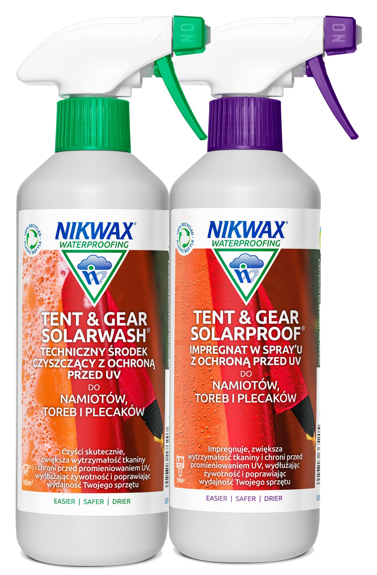 Zestaw do czyszczenia i impregnacji namiotów Nikwax