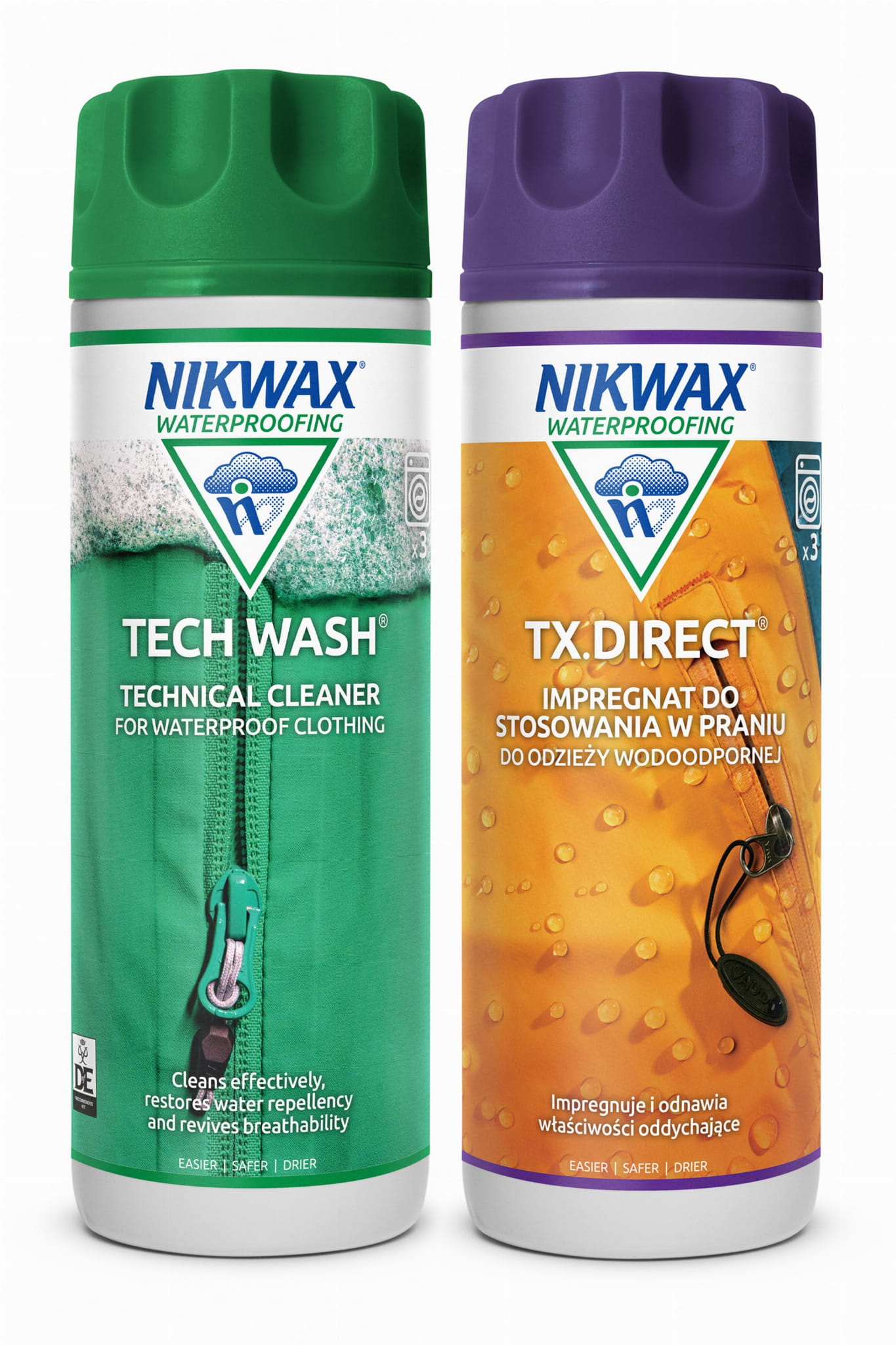 Zestaw do pielęgnacji odzieży technicznej Nikwax