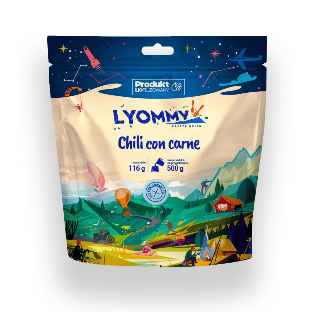 Liofilizat Lyommy Chili con carne