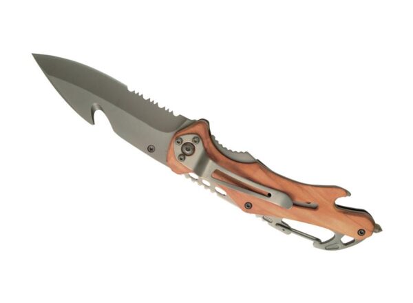 Nóż ratowniczy BALADEO Emergency olive tr