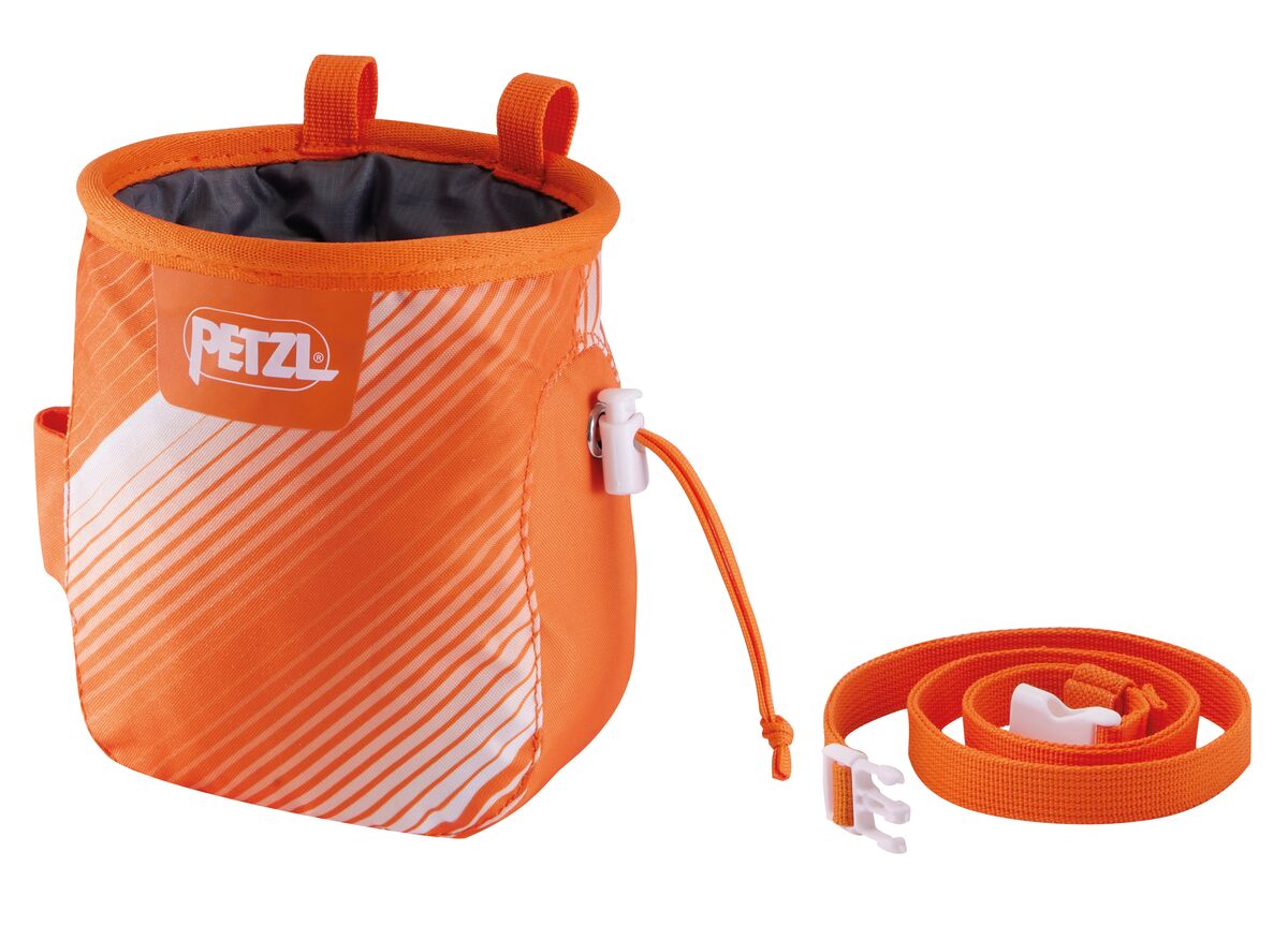 Woreczek na magnezję Petzl Saka (pomarańczowy)