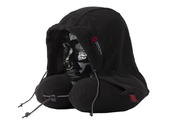 Poduszka GRAND TRUNK Hooded Neck Travel Pillow black