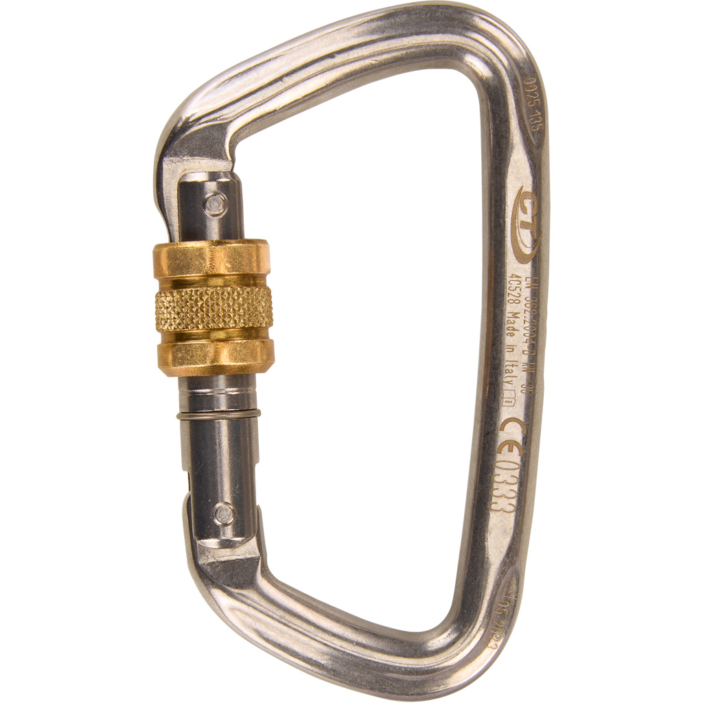 Karabinek CT D-SHAPE S-STEEL SG
