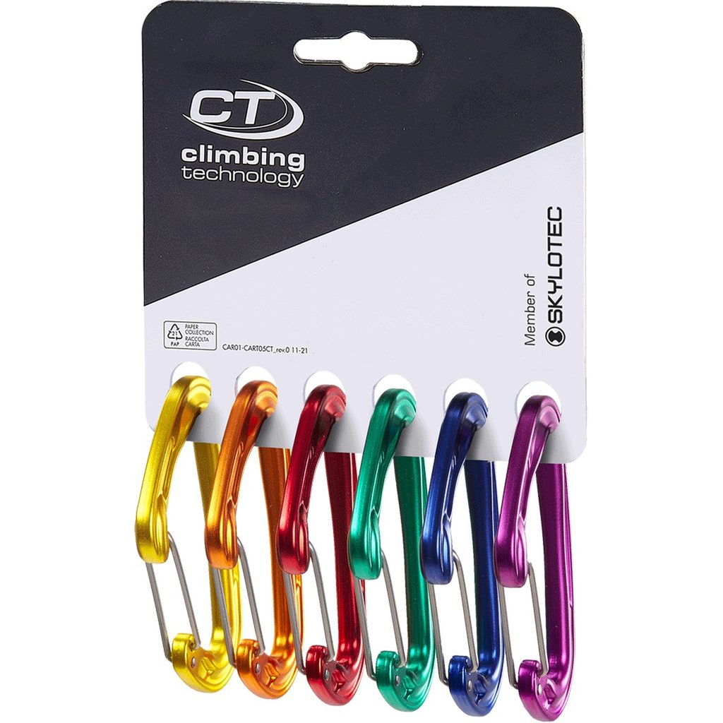 Karabinek CT/Skylotec FLY-WEIGHT EVO ASSORTED COLORS 6-PACK