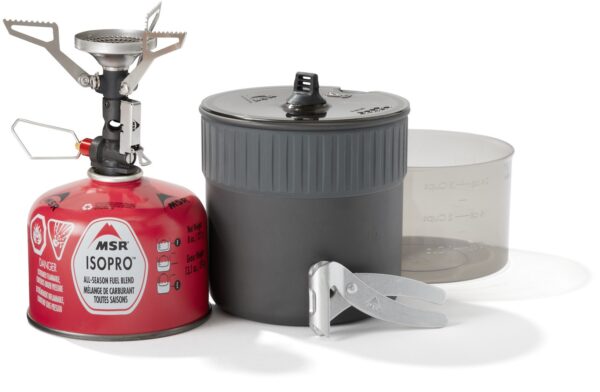 Zestaw naczyń i kuchenka Pocket Rocket Deluxe Mini Stove Kit