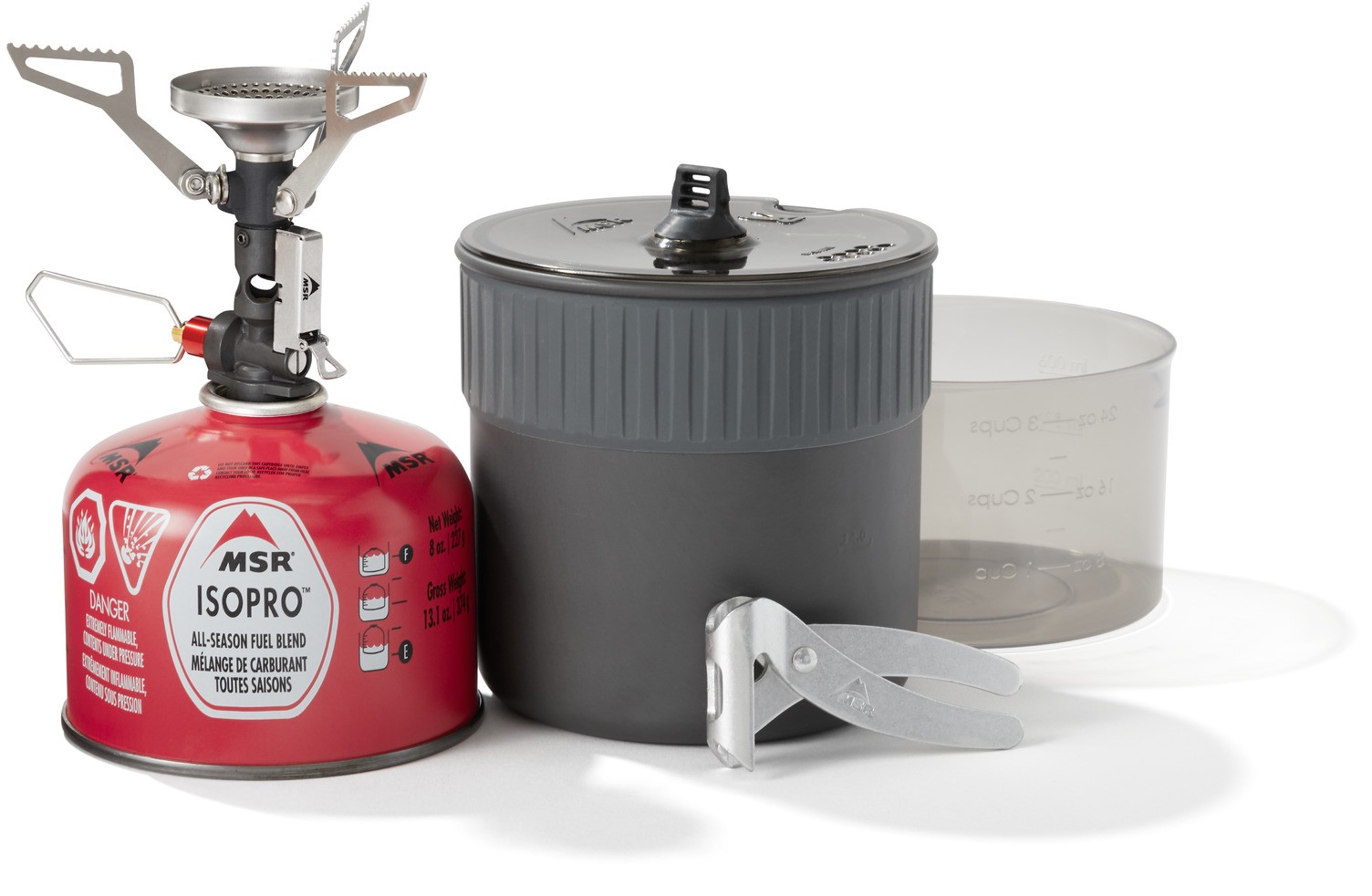Zestaw naczyń i kuchenka Pocket Rocket Deluxe Mini Stove Kit