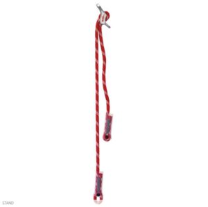 Stand lonża 250 cm red