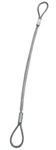 Sara II lonża stalowa, długość 100 cm