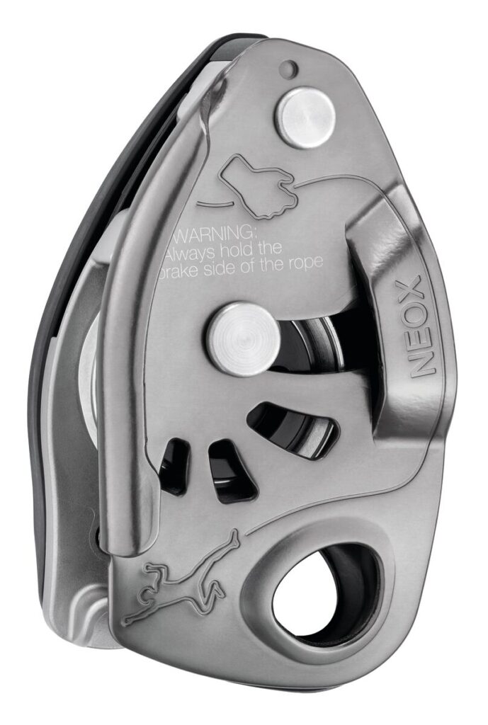Przyrzad asekuracyjny Petzl Neox (szary)