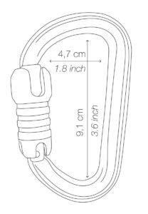 Karabinek Petzl Bm’'D Triact-Lock (czarny)