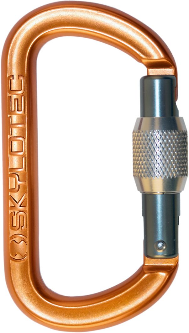 Karabinek Skylotec DOUBLE-O TRI ORANGE