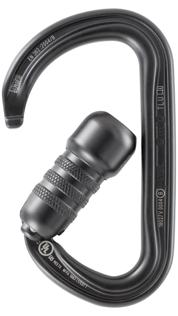 Karabinek Petzl Bm’'D Triact-Lock (czarny)