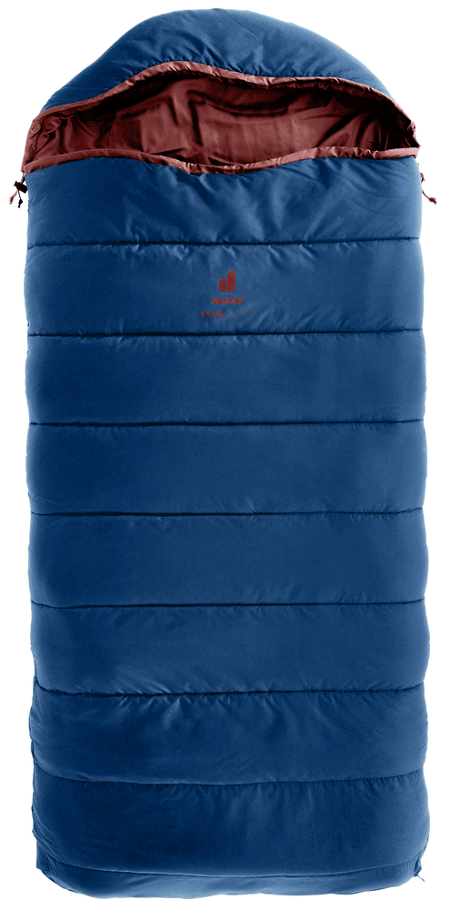 Śpiwór Deuter Starlight SQ nightblue-redwood
