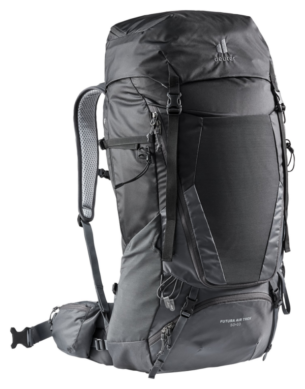 Plecak Deuter Futura Air Trek 50 + 10 black-graphite