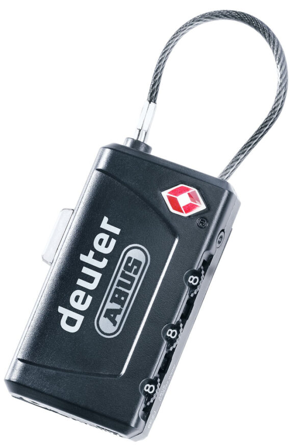 Kłódka Deuter TSA Cable Lock black