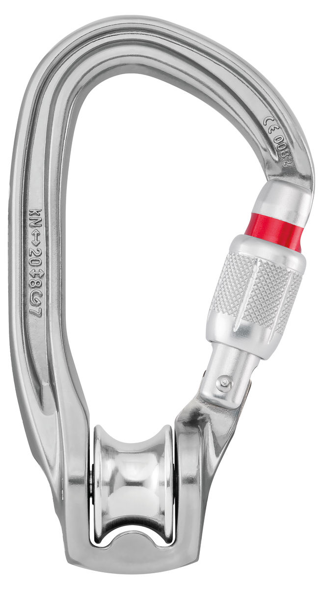 Bloczek-karabinek Petzl Rollclip Z Screw-Lock
