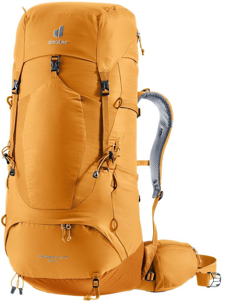 Plecak Deuter Aircontact Lite 50 + 10 amber-maple