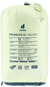 Śpiwór Deuter Dreamlite 10C/50F EL 200 cm