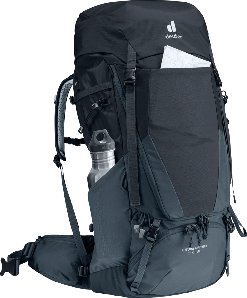 Plecak Deuter Futura Air Trek 55 + 10 SL black-graphite