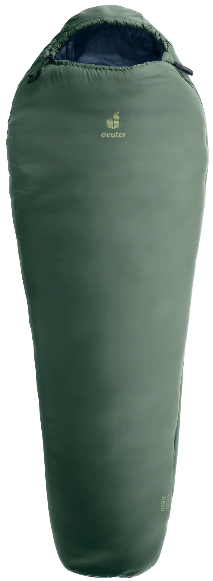 Śpiwór Deuter Orbit +5C/41F ivy-ink Reg 185cm Lewy