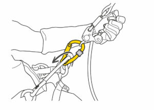 Bloczek-karabinek Petzl Rollclip Z Triact-Lock