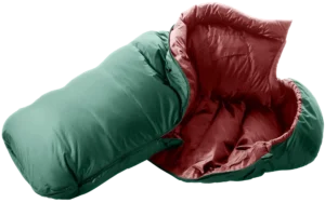 Śpiwór Deuter Starlight Down seagreen-redwood