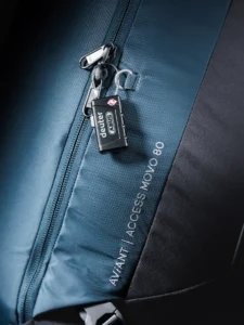 Kłódka Deuter TSA Cable Lock black