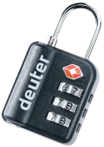 Kłódka Deuter TSA Pad Lock black