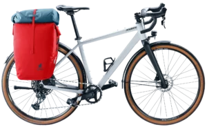 Sakwa rowerowa Deuter Visby 25+5 cherry