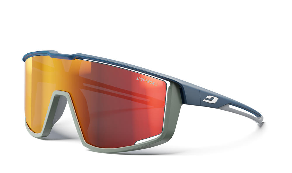 Okulary Julbo FURY SP3CF DARK BLUE / GREEN GREY 1112
