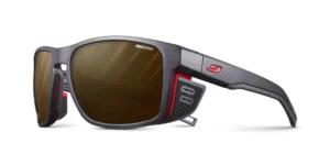 Okulary Julbo SHIELD REACTIV 2-4 BLACK TRANSLU / ORANGE SECURIT 5014