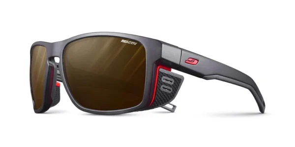 Okulary Julbo SHIELD REACTIV 2-4 BLACK TRANSLU / ORANGE SECURIT 5014