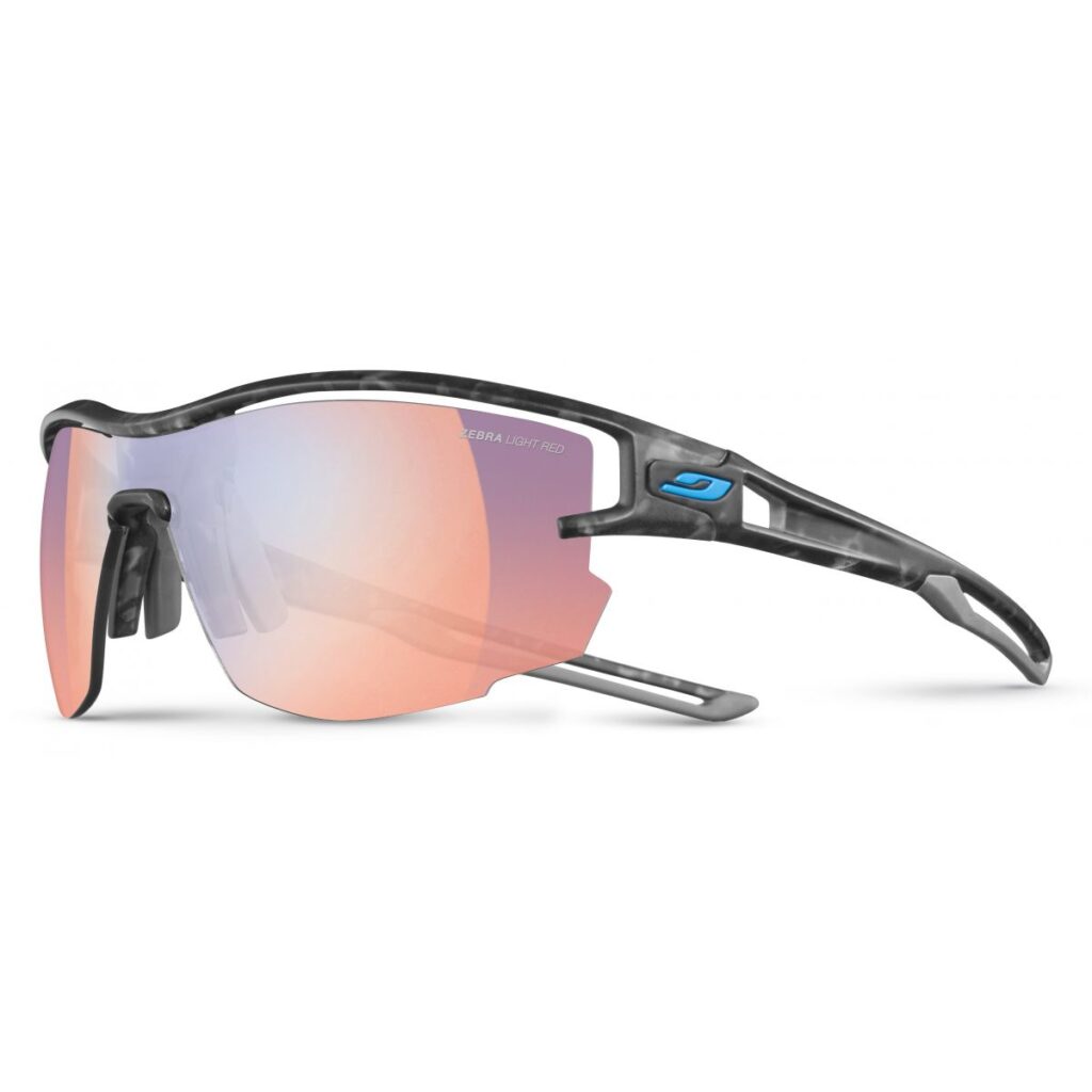 Okulary Julbo AERO ZEBRA LIGHT RED TORTOISE / GREY