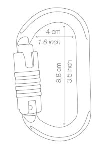 Karabinek Petzl Oxan Triack-Lock