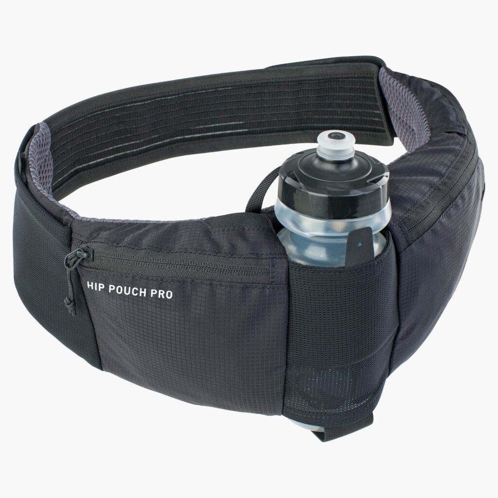 Nerka biodrowa Evoc HIP POUCH PRO + DRINK BOTTLE 0,55 black