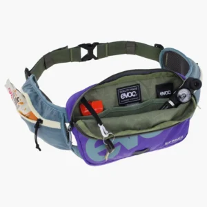 Nerka biodrowa Evoc HIP POUCH steel - violet - dark olive