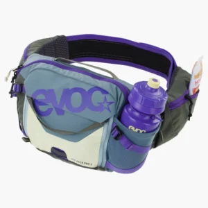 Nerka biodrowa Evoc HIP PACK PRO 3 + HYDRATION BLADDER 1,5 steel - violet - dark olive