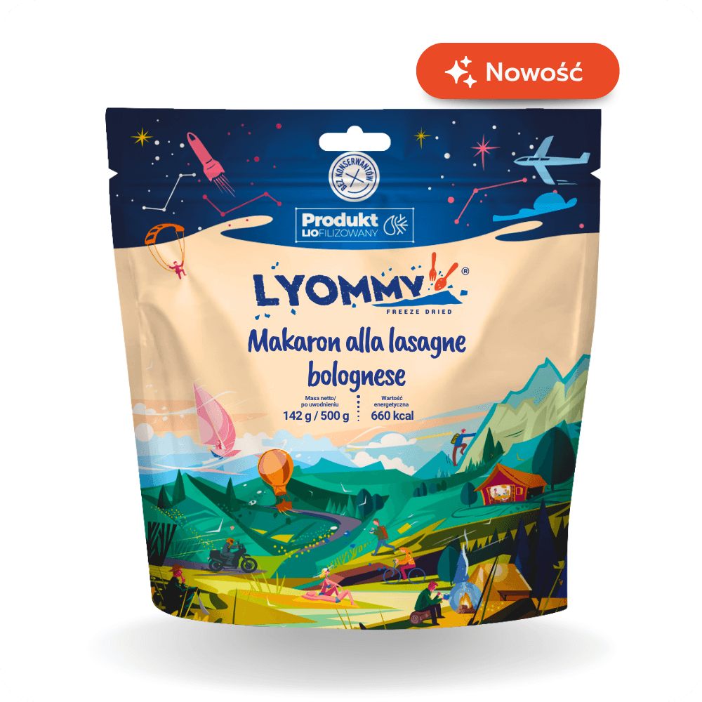 Liofilizat Lyommy Makaron alla lasagne bolognese (350 g)